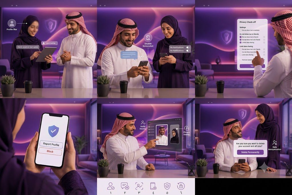 كيفية الحفاظ على الخصوصية في تطبيقات الزواج