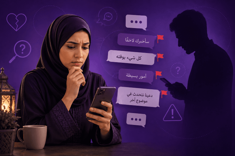 علامات كذب الرجل في الرسائل