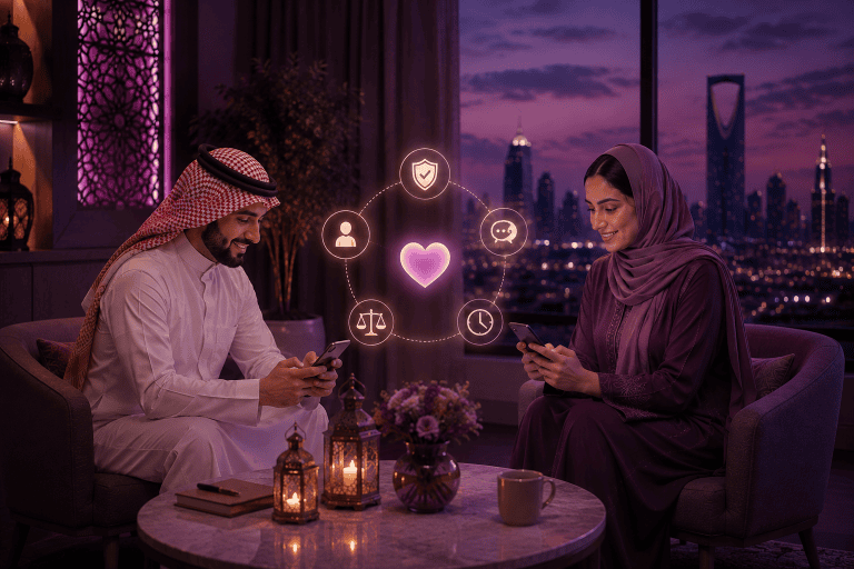 التعارف عبر تطبيقات الزواج