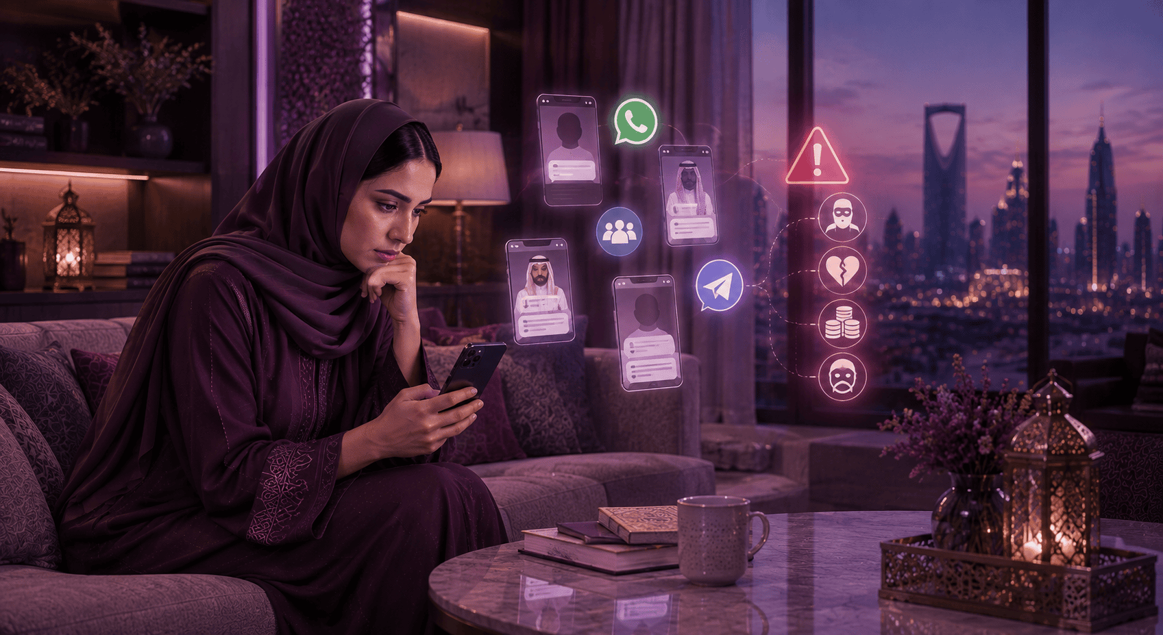 البحث عن الزواج عبر الأرقام